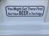 2013-03-29:Beer Sign on van
